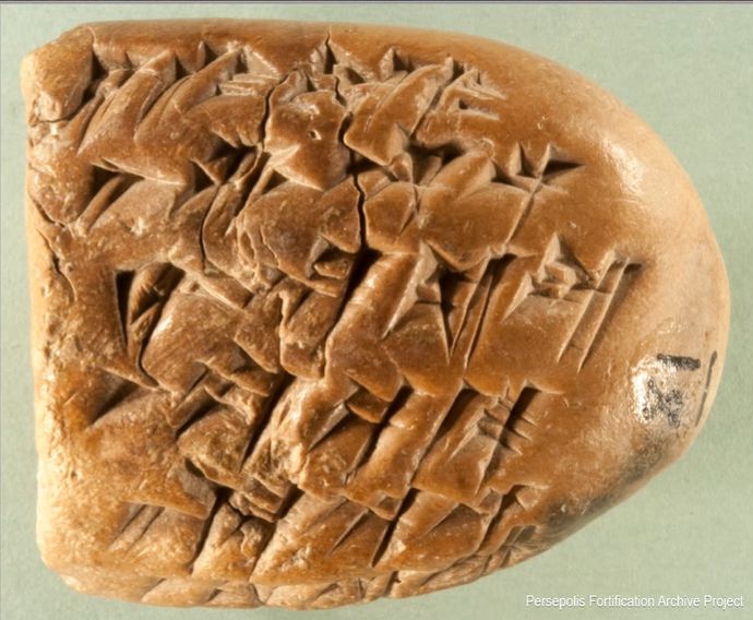 Tabulka Marduka z paláce v Persepolis